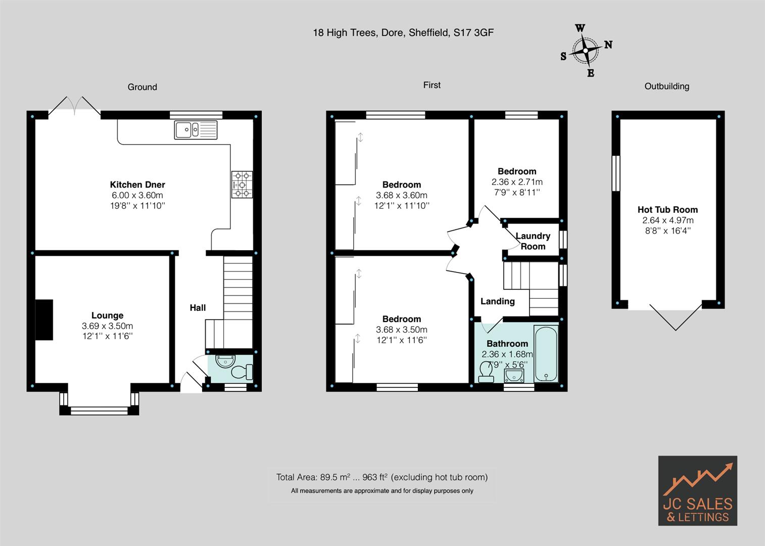 High Trees, Dore, Sheffield Floorplan